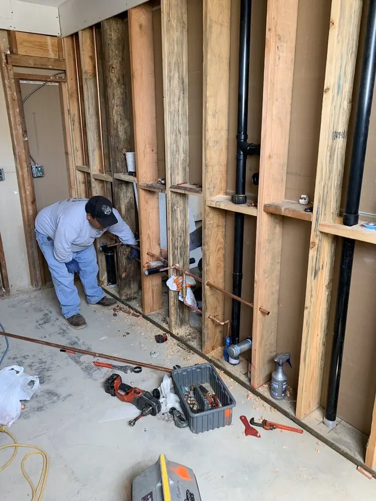 Commercial rough-in plumbing for Commercial Plumbing in Haledon